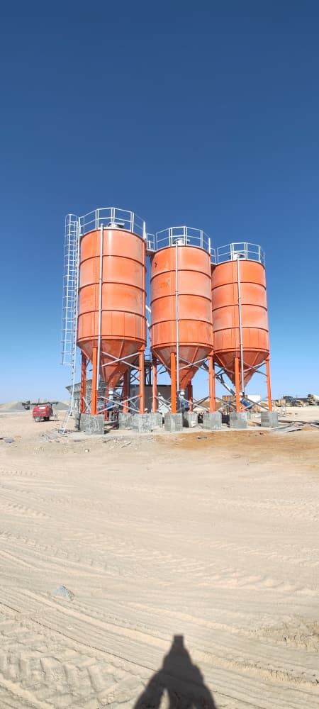 Cement silos installation in Algeria
